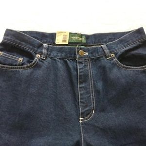Ralph Lauren dark wash crop jeans 14W